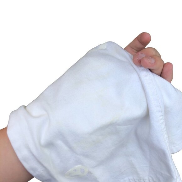 Vintage Moschino Reflective Peace Jeans Size 30 White - Picture 5 of 10